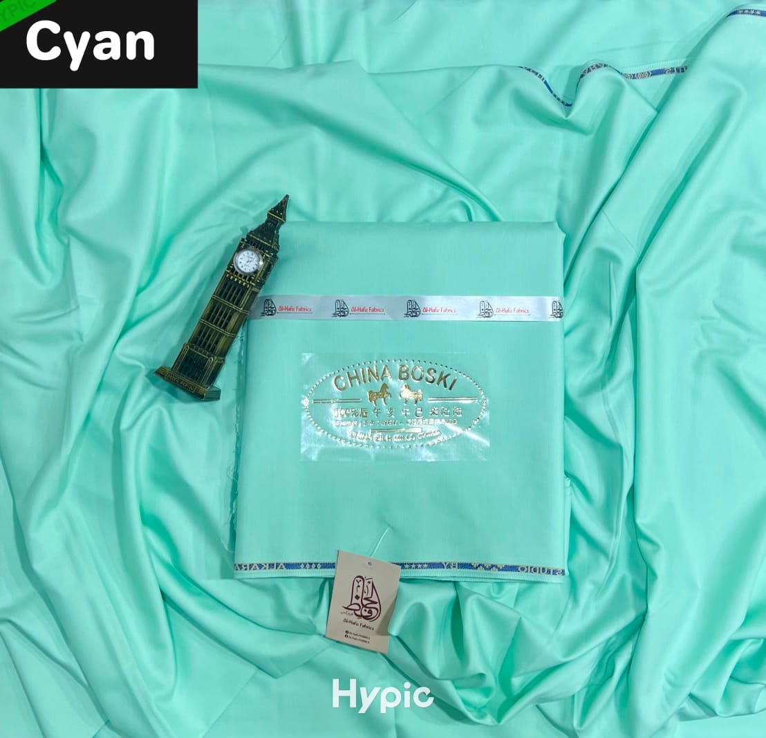 Premium💫Wash n Wear Boski [CYAN]
